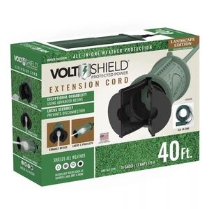Volt Shield All Weather Protected Power cord 40 feet  Durable Shield Enclosure
